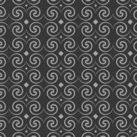 Silver And Black Swirl Pattern Background vector