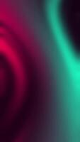 abstrakt bakgrund med en röd och grön virvla runt video