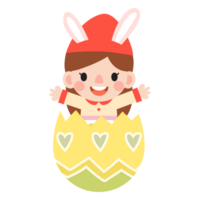 Happy Easter gnomes with bunny rabbit ears, Cute gnomes wearing bunny ears, Easter and spring png