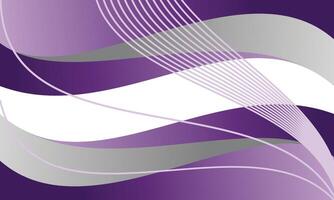 abstract gradients purple waves background white vector