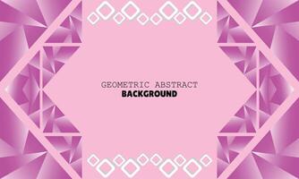 gradient geometric background modern style pink color vector