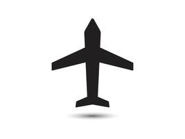 Plane vector icon in modern flat style isolated. Vector illustration.