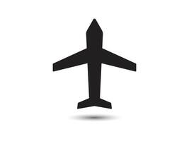 Plane vector icon in modern flat style isolated. Vector illustration.