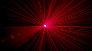 sfondo di movimento lento raggi di luce laser astratta video