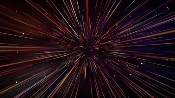 abstracte laserlichtstralen slow motion achtergrond video