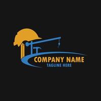 Constrution building property logo design vector
