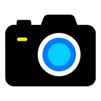 camera icon in trendy flat style, vector icon