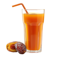 ai genererad färsk datum juice isolerat på transparent bakgrund png