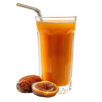 AI generated Fresh date juice isolated on transparent background png