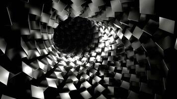 Creative Trended Colored Abstract Neon Background VJ Loop Animation video