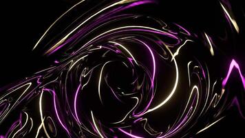 creatief trendy gekleurde abstract neon achtergrond vj lus animatie video