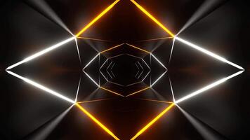 Creative Trended Colored Abstract Neon Background VJ Loop Animation video