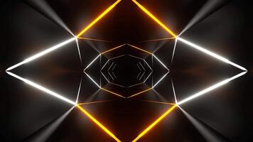 creatief trendy gekleurde abstract neon achtergrond vj lus animatie video