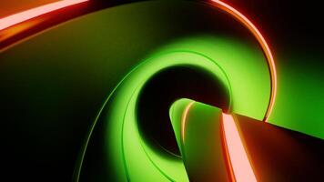 creatief trendy gekleurde abstract neon achtergrond vj lus animatie video