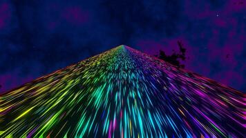 Creative Trended Colored Abstract Neon Background VJ Loop Animation video