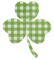 white checked clover leaf png