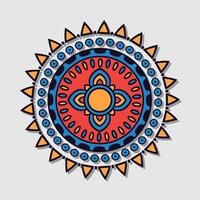 Indian mandala vector