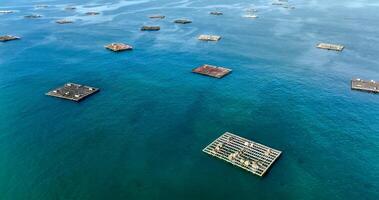 Fish Farming in The Middle of The Sea photo