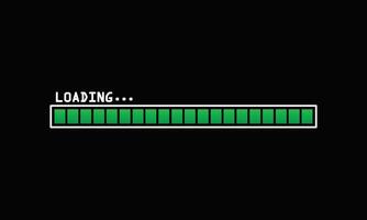 Loading bar vector illustration