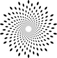 Simple Mandala Shape for Coloring. Vector Mandala.