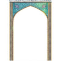 islamico telaio mehrab sfondo design per Ramadan manifesti png