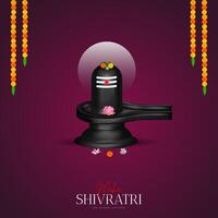 Happy Maha Shivratri Maha, Shivaratri Wishes, Happy Maha Shivratri Social Media Post , Shivratri Web Banner, Story, Print vector