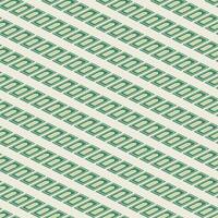 Rows of green prayer mats seamless pattern vector