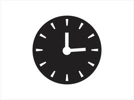 Clock icon . Collection of vector symbol on white background. Vector illustration.