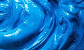 Blue paint texture background photo