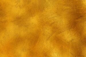 Golden color surface wall texture background photo