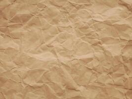 crumpled paper texture, brown cardboard photo