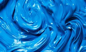 Blue paint texture background photo