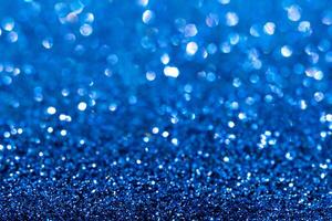 blue glitter abstract background photo