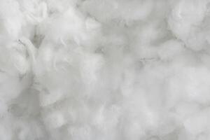White cotton texture is soft, fluffy wadding background photo