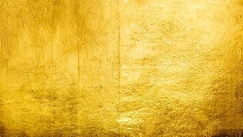 oro brillante pared resumen antecedentes textura, hermoso lujo y elegante foto