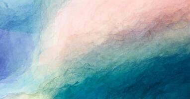 Abstract colorful watercolor paint blue green pink red background with liquid fluid texture for background, banner photo