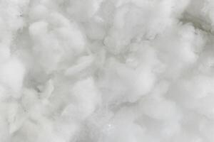 White cotton texture is soft, fluffy wadding background photo