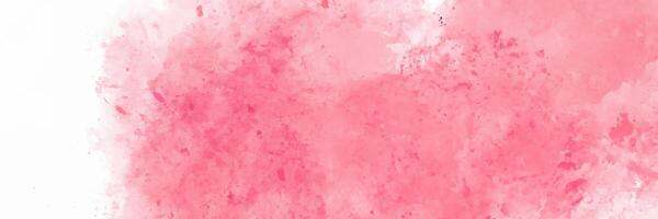 Pink watercolor background for textures backgrounds and web banners design photo