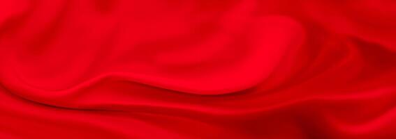 Black red satin dark fabric texture luxurious shiny that is abstract silk cloth background with patterns soft waves blur beautiful. photo