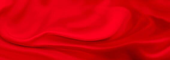 Black red satin dark fabric texture luxurious shiny that is abstract silk cloth background with patterns soft waves blur beautiful. photo