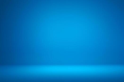 3d blue background product display scene with empty space for product, text and promotion. 3d illustation render. photo
