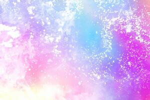 abstract powder splatted background. Colorful powder explosion on white background. Colored cloud. Colorful dust explode. Paint Holi. photo