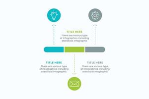 resumen negocio cronograma infografía diseño y presentación diapositiva modelo diseño con 10 círculos en cronograma diagramas vector