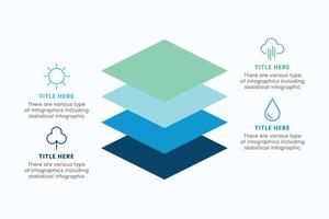 Business Infographic design template, Simple vector illustration for business presentation.