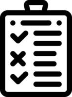 this icon or logo checklist icon or other where it explaints the form of response or approval is in the form of a checklist and others or design application software vector