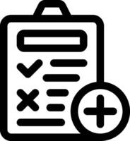 this icon or logo checklist icon or other where it explaints the form of response or approval is in the form of a checklist and others or design application software vector