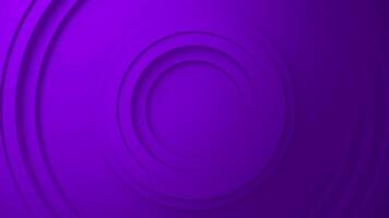 ABSTRACT BACKGROUND 3D PURPLE CIRCLES SIMPLE WAVE ANIMATION LOOP video