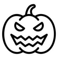 icono de línea de halloween vector