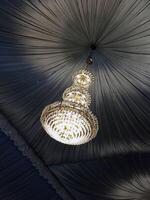chandelier on roof hanging photo