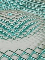 Sci-fi abstract cyber grid background photo